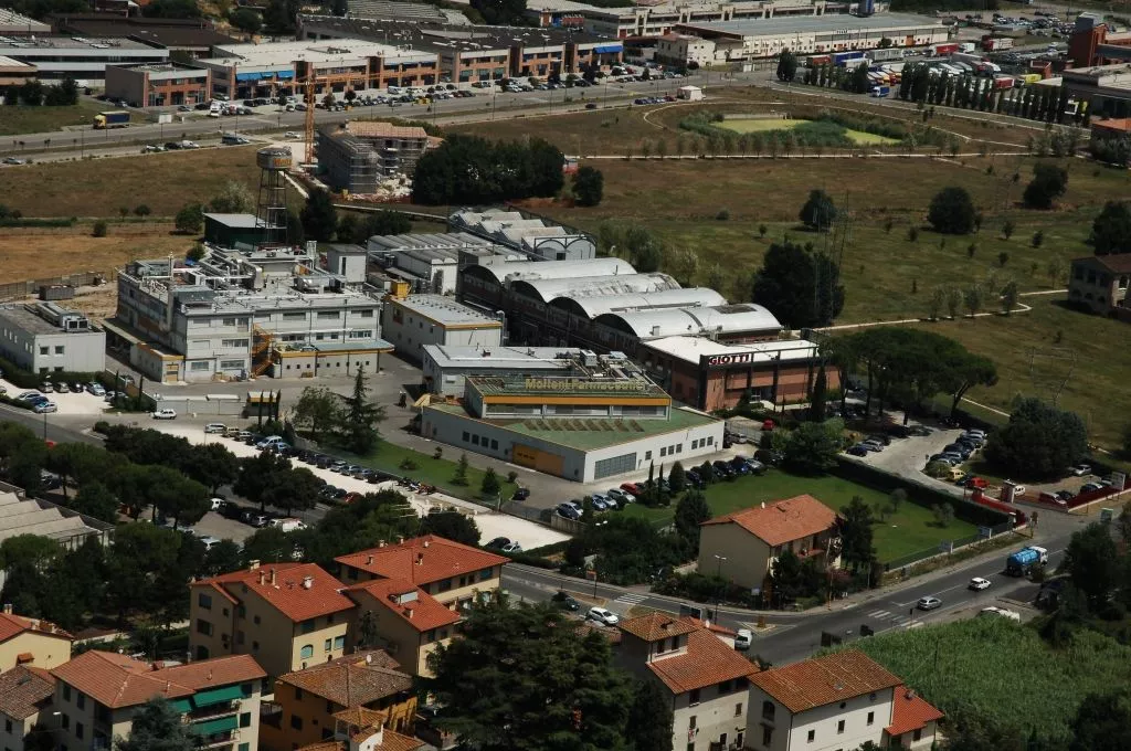 Stabilimento Molteni, dall’alto